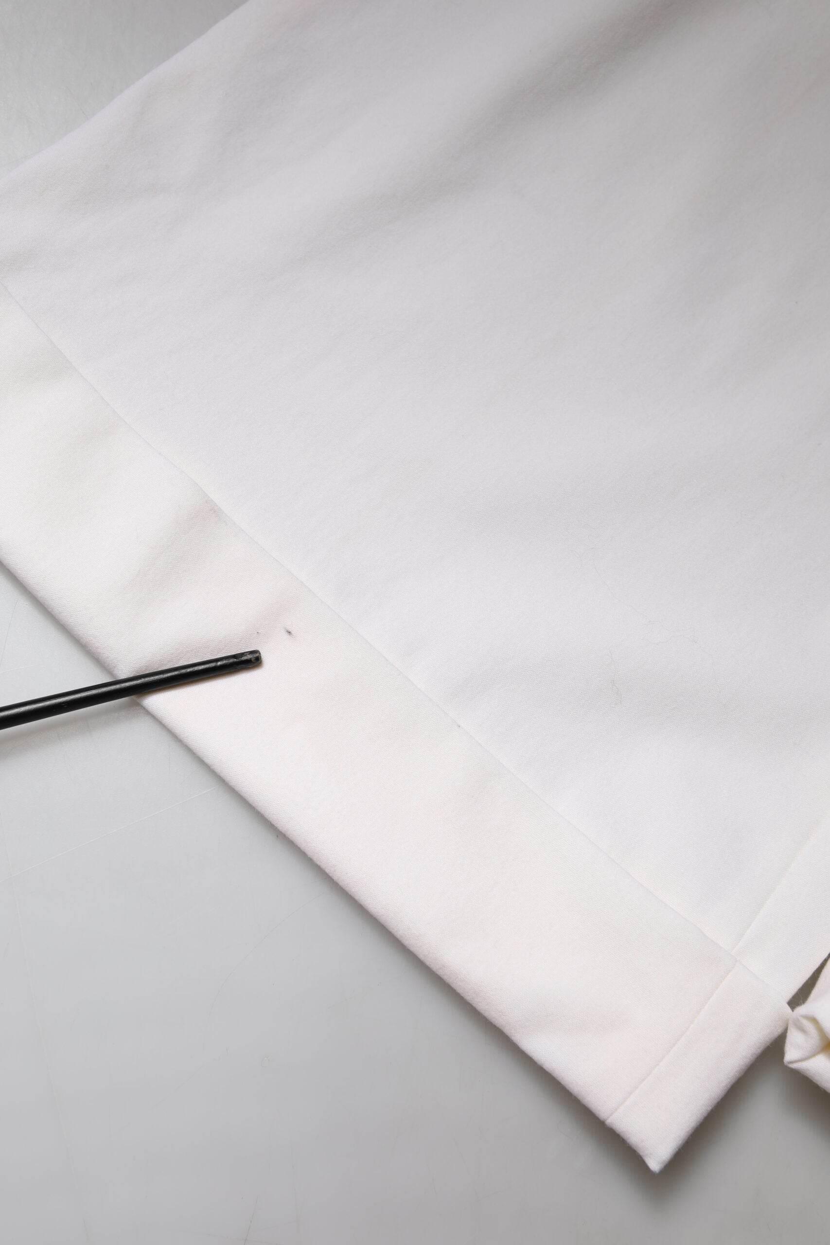Dolce & Gabbana White Wool Mid Waist Wide Leg Pants - Hilstor