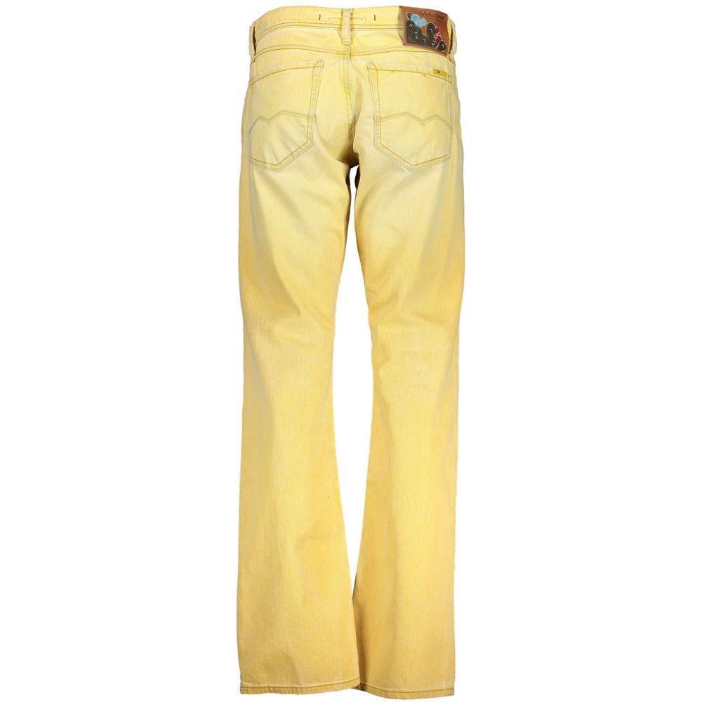 Meltin'Pot Yellow Cotton Jeans & Pant - Hilstor