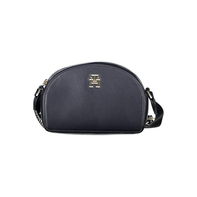 Tommy Hilfiger Blue Polyester Women Handbag - Hilstor