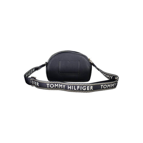Tommy Hilfiger Blue Polyester Women Handbag - Hilstor