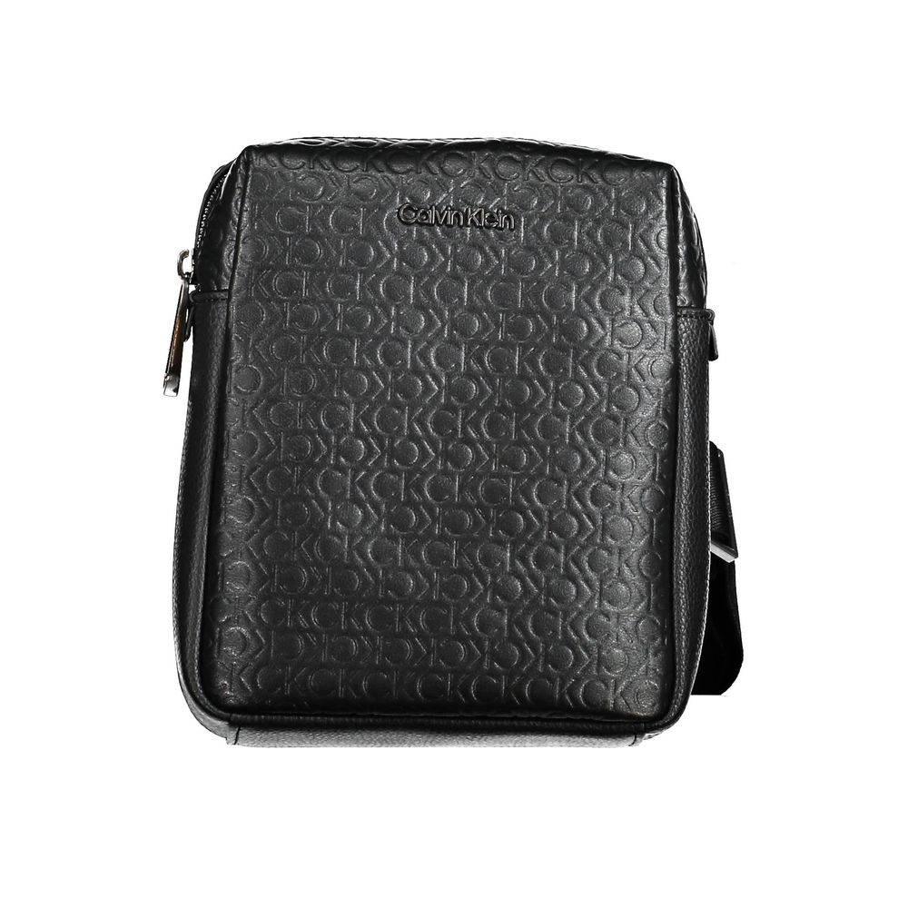 Calvin Klein Black Polyester Men Shoulder Bag - Hilstor