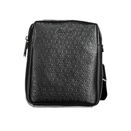 Calvin Klein Black Polyester Men Shoulder Bag - Hilstor