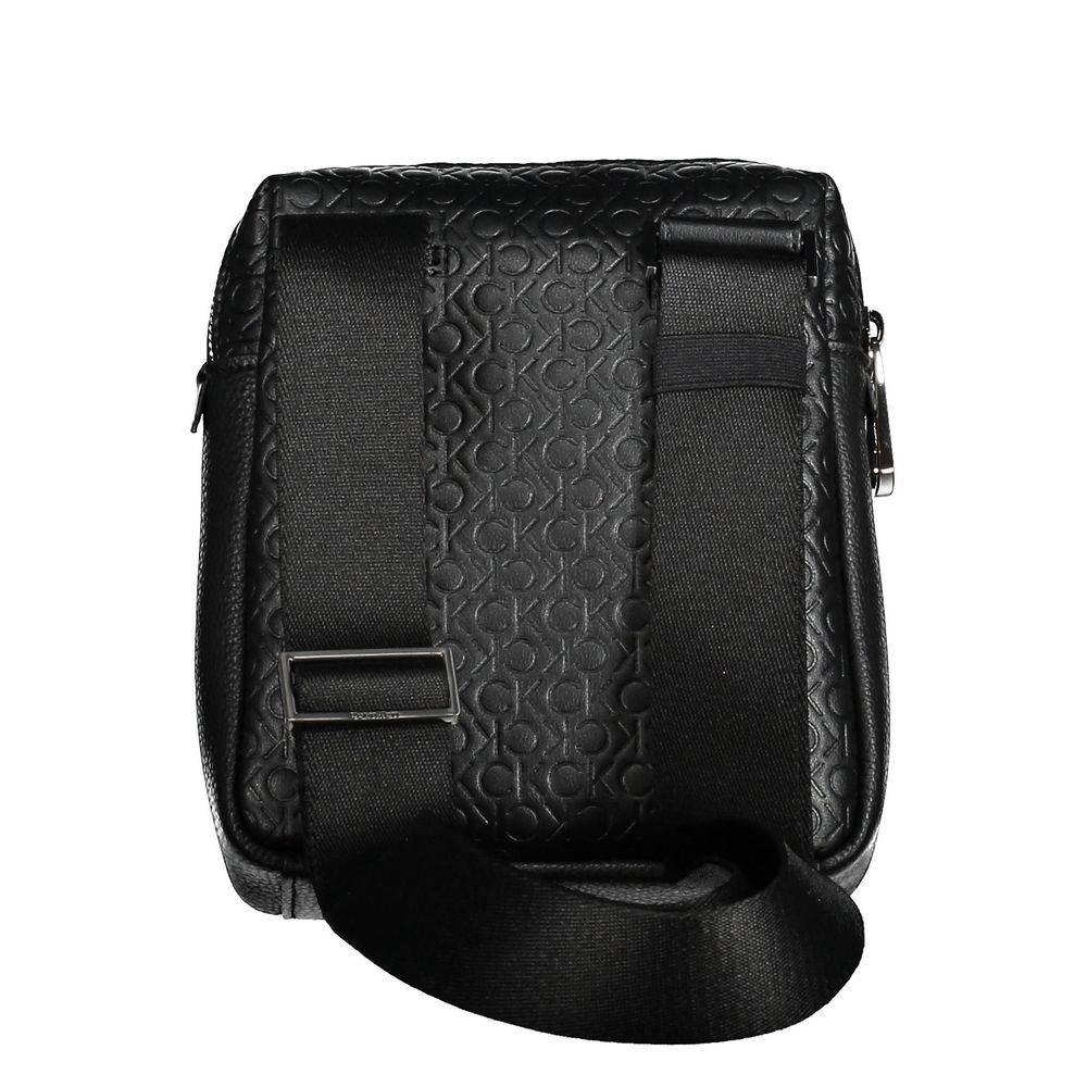 Calvin Klein Black Polyester Men Shoulder Bag - Hilstor