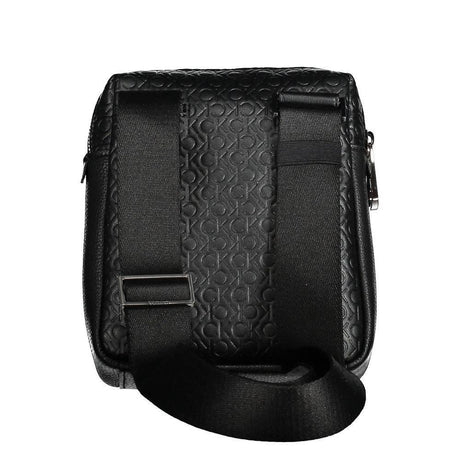 Calvin Klein Black Polyester Men Shoulder Bag - Hilstor
