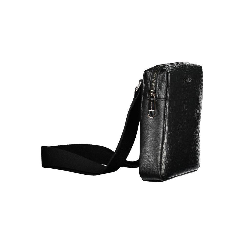 Calvin Klein Black Polyester Men Shoulder Bag - Hilstor