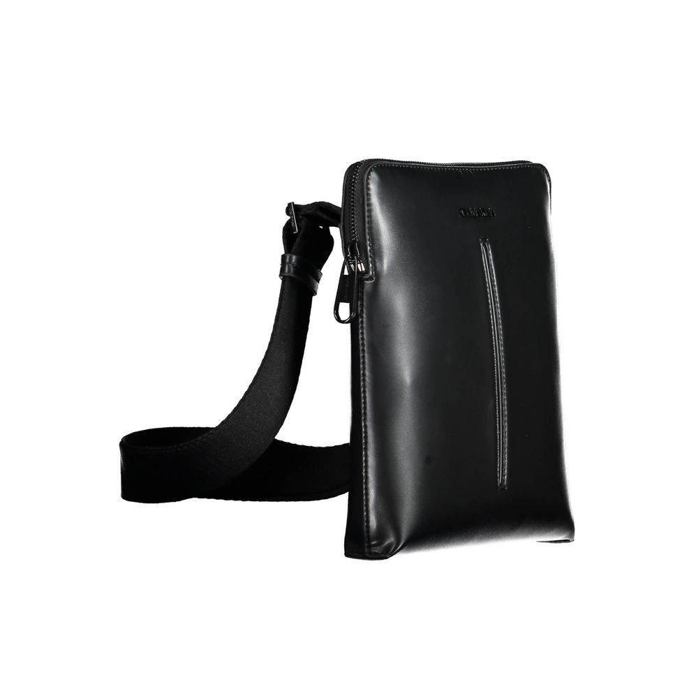 Calvin Klein Black Polyester Men Shoulder Bag - Hilstor