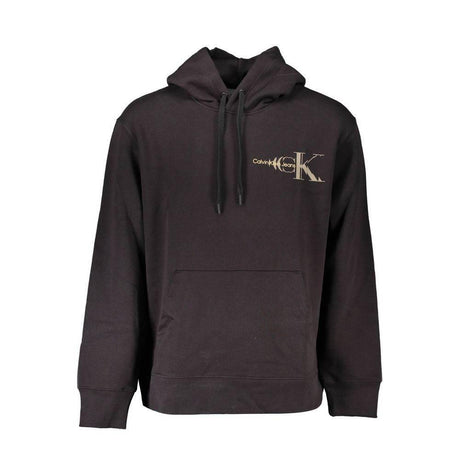 Calvin Klein Black Cotton Men Sweater - Hilstor