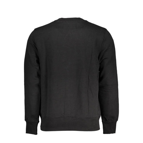 Calvin Klein Black Cotton Men Sweater - Hilstor