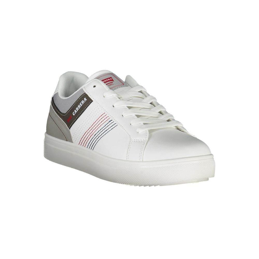 Carrera White Eco Leather Men Sneaker - Hilstor