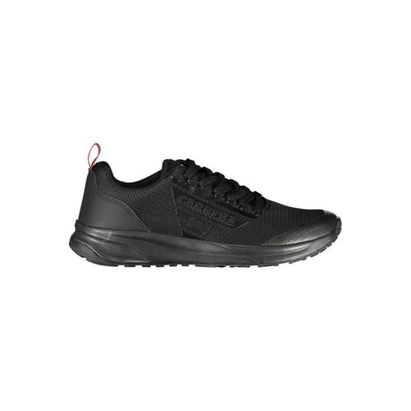 Carrera Dynamic Black Sneakers with Eco-Leather Detailing - Hilstor