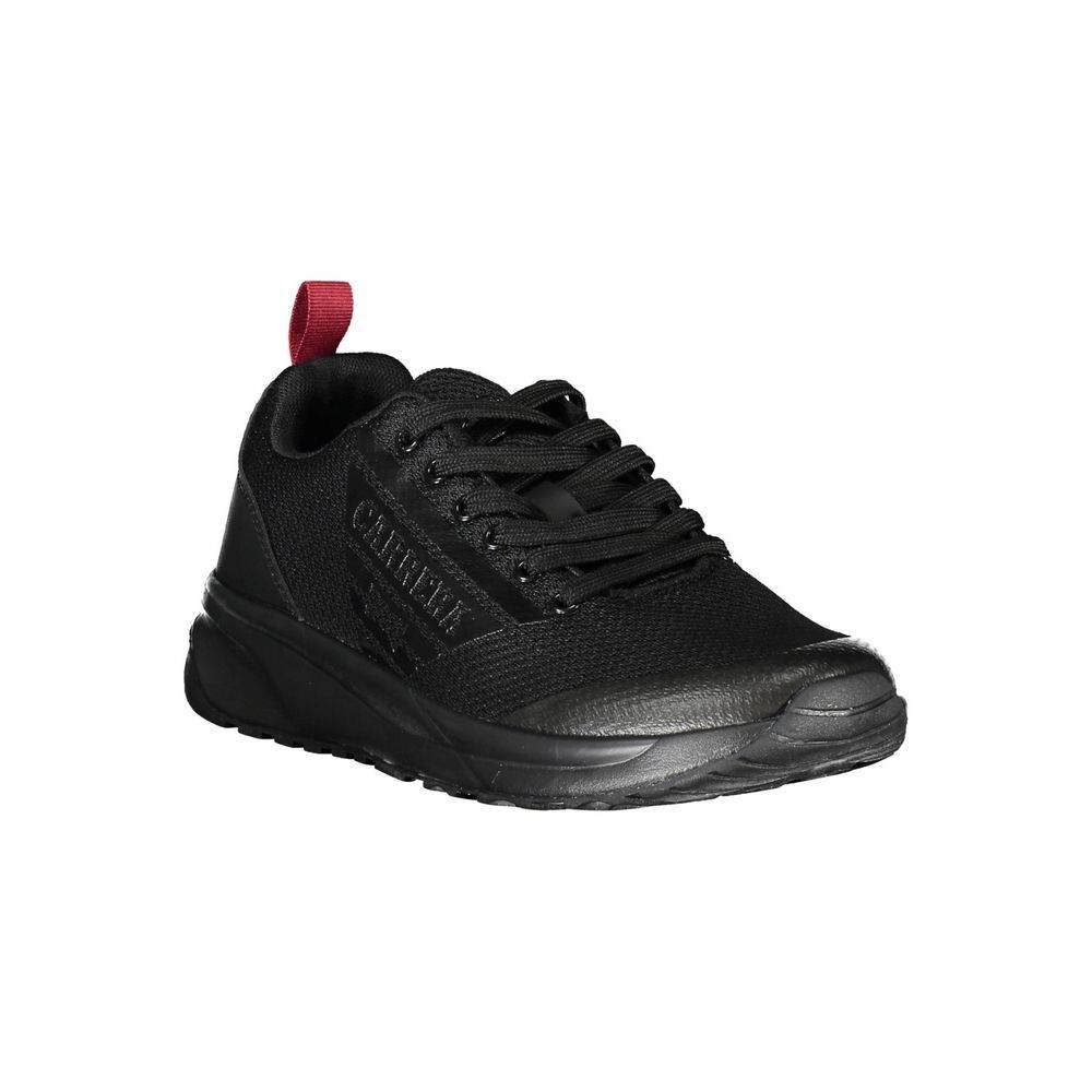 Carrera Dynamic Black Sneakers with Eco-Leather Detailing - Hilstor