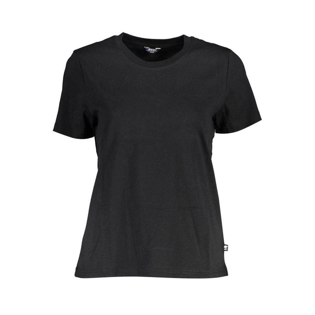 K-WAY Black Cotton Tops & T-Shirt - Hilstor