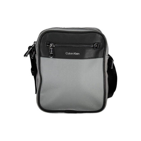 Calvin Klein Gray Polyester Men Shoulder Bag - Hilstor