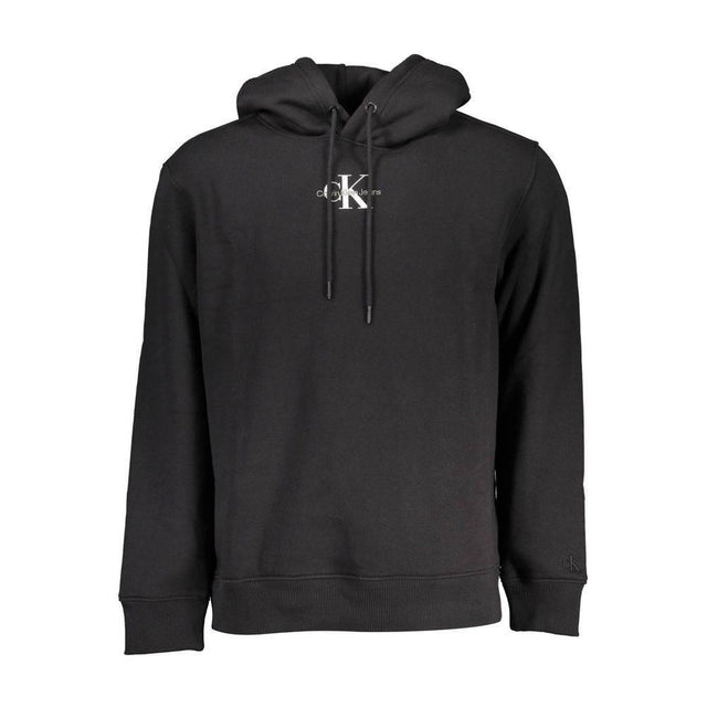 Calvin Klein Black Cotton Men Sweater - Hilstor