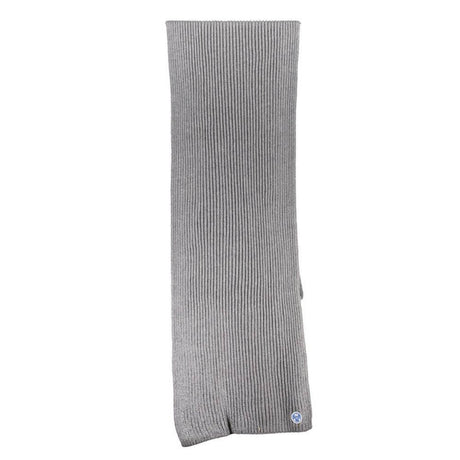 North Sails Gray Cotton Men Scarf - Hilstor