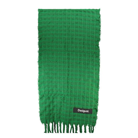 Desigual Green Polyester Scarf - Hilstor