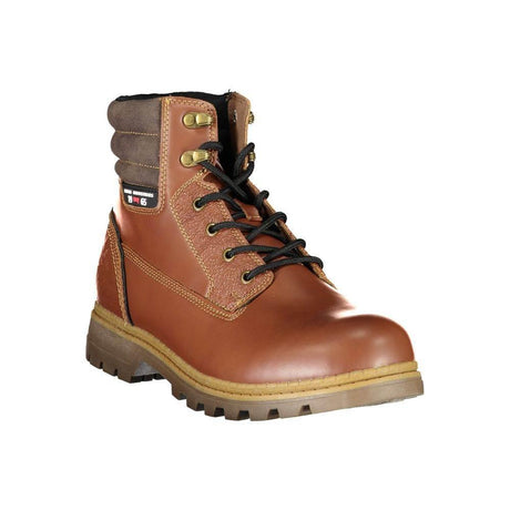 Carrera Elegant Lace-Up Boots with Contrast Details - Hilstor