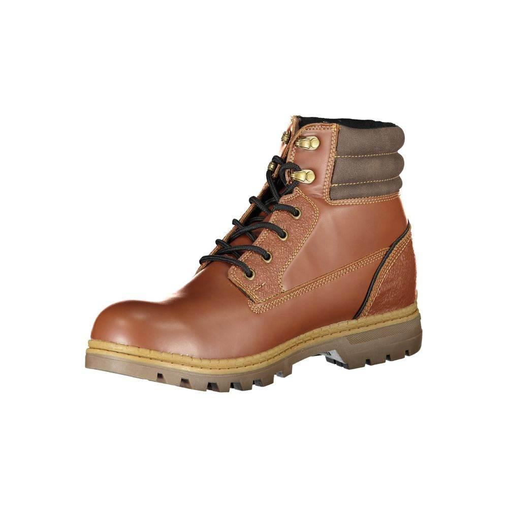 Carrera Elegant Lace-Up Boots with Contrast Details - Hilstor