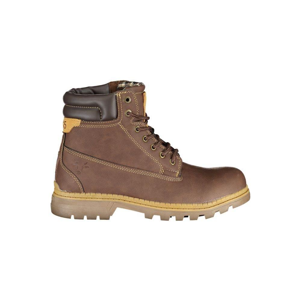 Carrera Elegant Lace-up Boots with Contrast Details - Hilstor