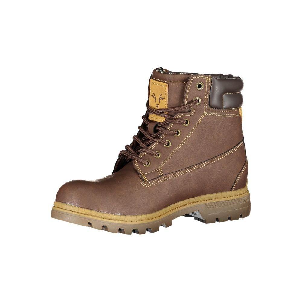 Carrera Elegant Lace-up Boots with Contrast Details - Hilstor