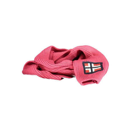 Norway 1963 Pink Acrylic Scarf - Hilstor
