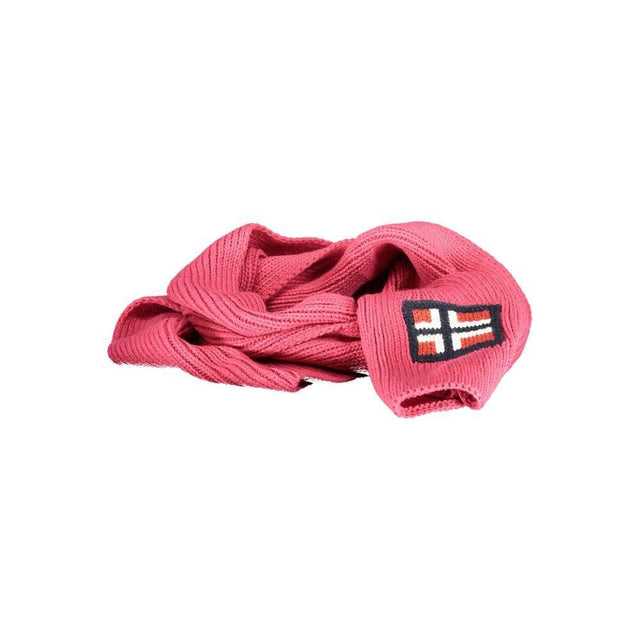 Norway 1963 Pink Acrylic Scarf - Hilstor