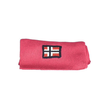 Norway 1963 Pink Acrylic Scarf - Hilstor