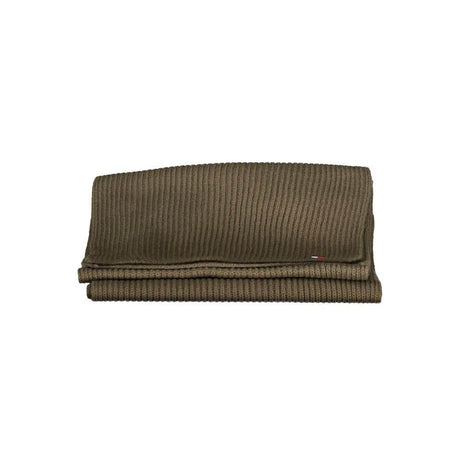 Tommy Hilfiger Green Cotton Men Scarf - Hilstor