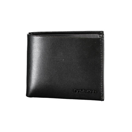 Calvin Klein Sleek Double-Slot Leather Wallet with RFID Block - Hilstor
