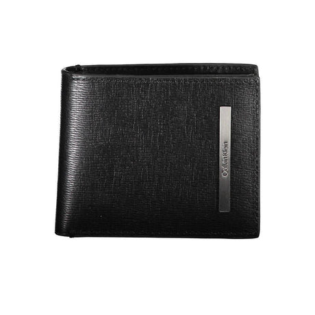 Calvin Klein Sleek Black RFID-Blocking Wallet - Hilstor