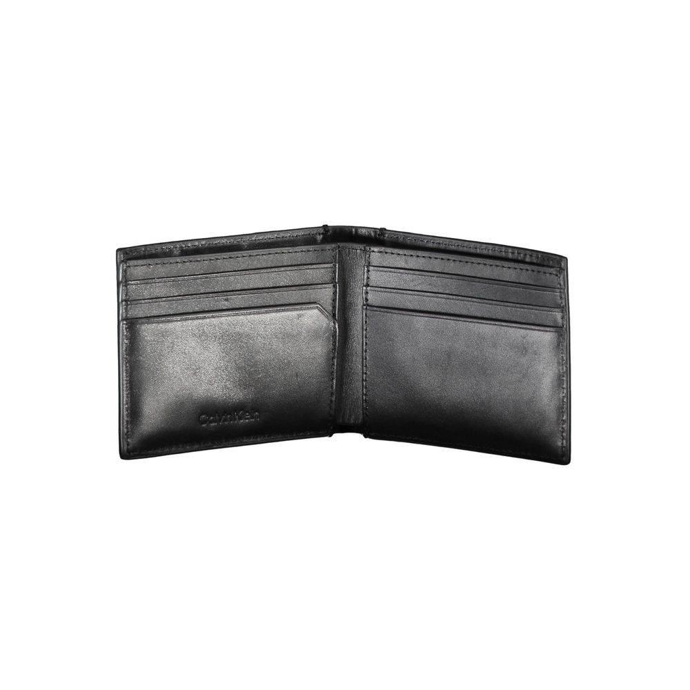 Calvin Klein Sleek Black RFID-Blocking Wallet - Hilstor