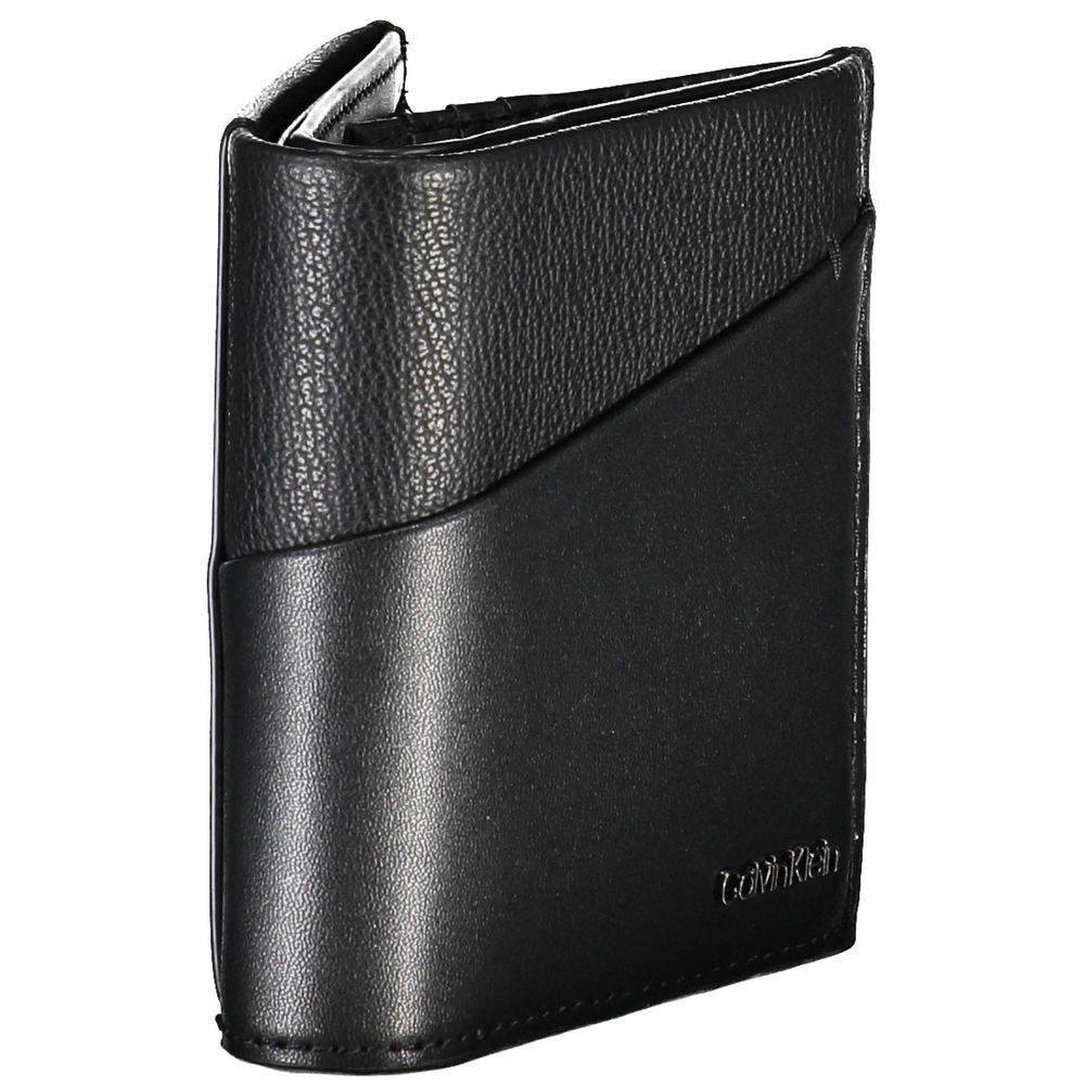 Calvin Klein Sleek Dual Compartment Men's Wallet - Hilstor