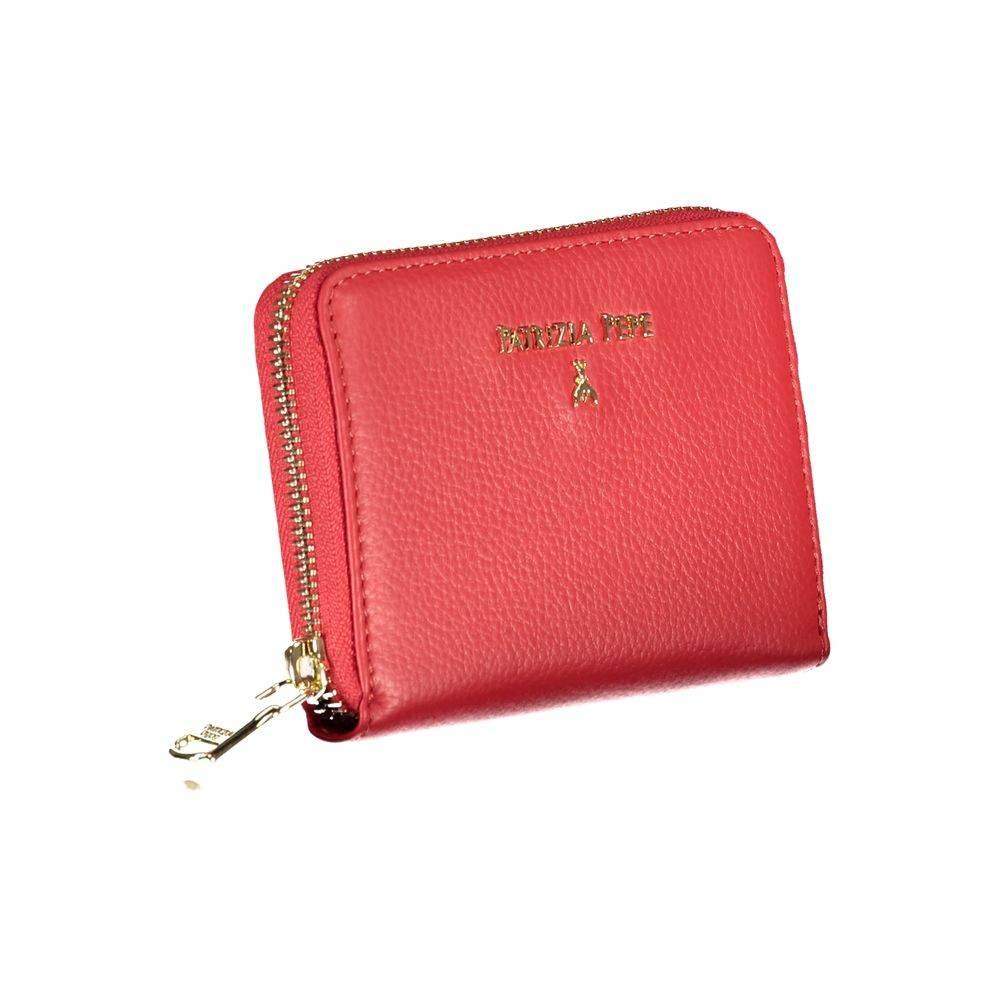 Patrizia Pepe Chic Pink Dual-Compartment Wallet - Hilstor