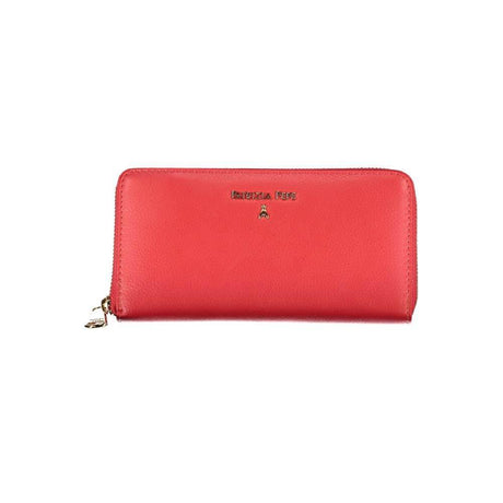 Patrizia Pepe Chic Pink Zip Wallet With Multiple Compartments - Hilstor