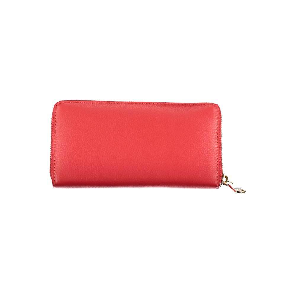 Patrizia Pepe Chic Pink Zip Wallet With Multiple Compartments - Hilstor