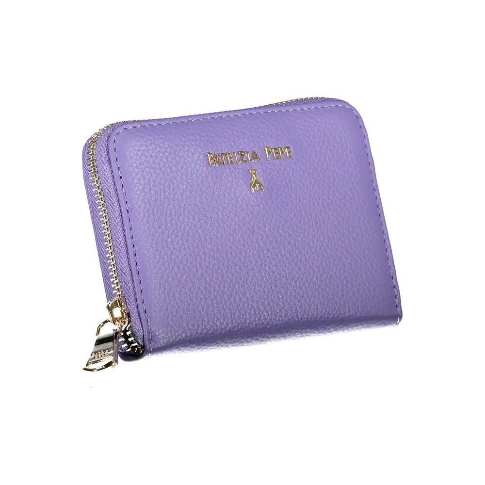 Patrizia Pepe Elegant Purple Polyethylene Wallet - Hilstor