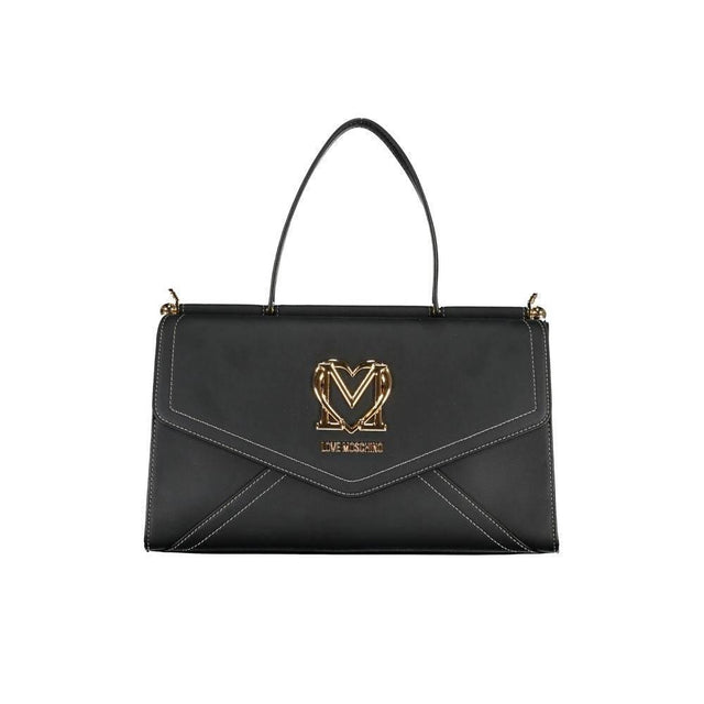 Love Moschino Black Polyethylene Handbag - Hilstor