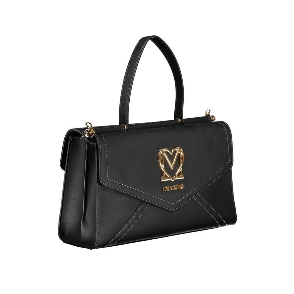 Love Moschino Black Polyethylene Handbag - Hilstor