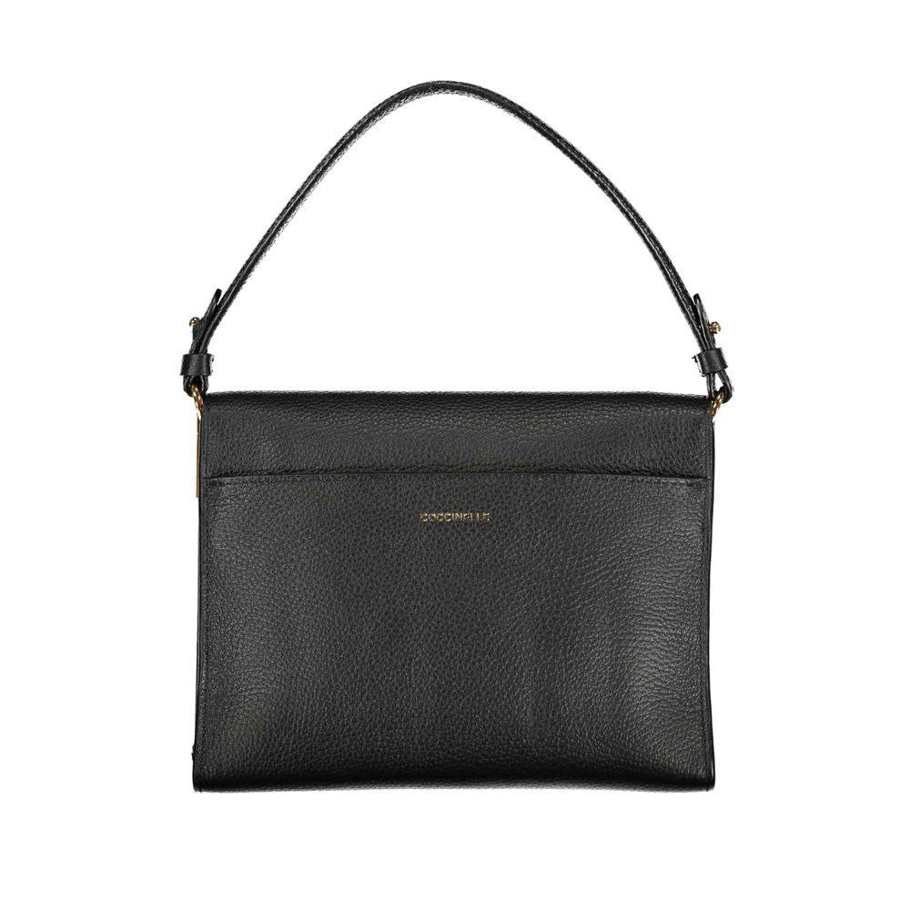 Coccinelle Black Leather Handbag - Hilstor