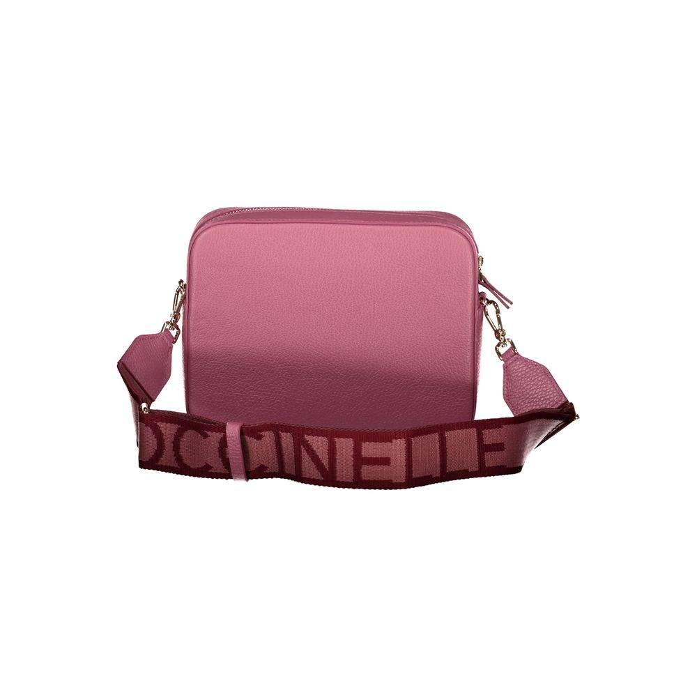 Coccinelle Pink Leather Handbag - Hilstor