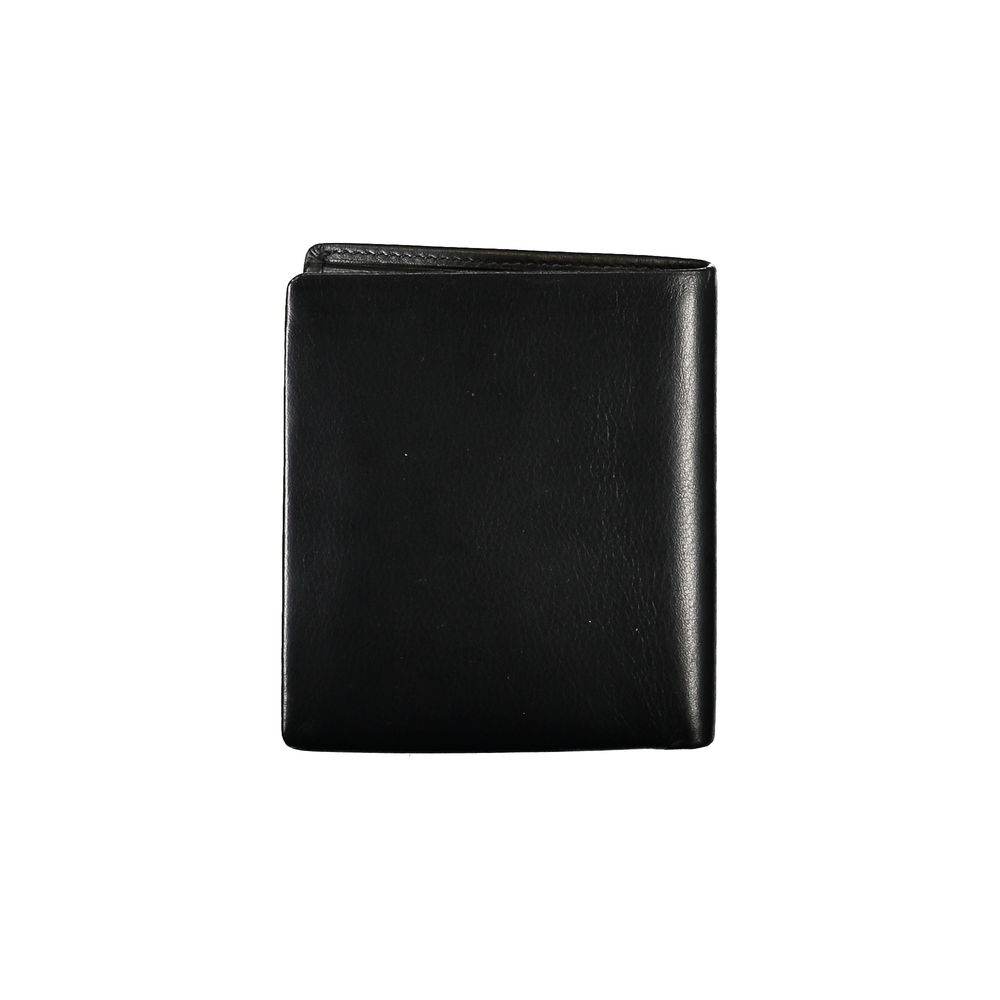 Guess Jeans Elegant Black Leather Wallet for Men - Hilstor
