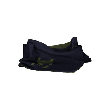 La Martina Elegant Green Contrast Detail Scarf - Hilstor