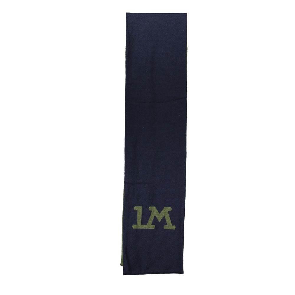 La Martina Elegant Green Contrast Detail Scarf - Hilstor