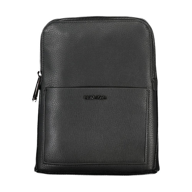 Calvin Klein Sleek Black Shoulder Bag with Adjustable Strap - Hilstor