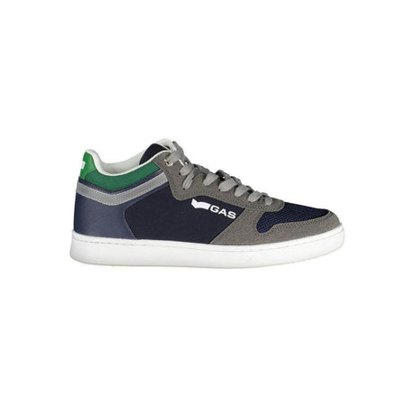 Gas Blue Polyester Sneaker - Hilstor