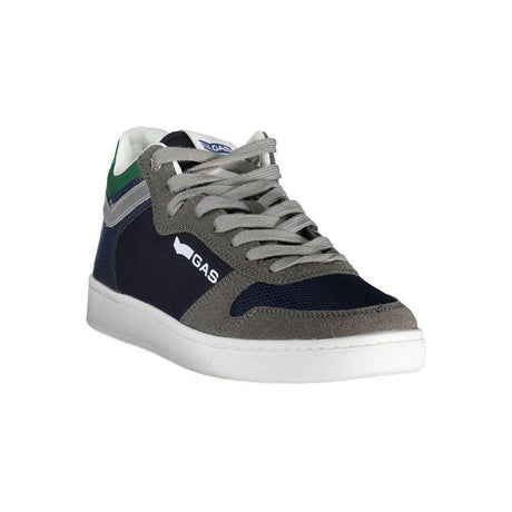 Gas Blue Polyester Sneaker - Hilstor