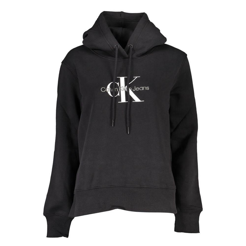 Calvin Klein Black Cotton Sweater - Hilstor