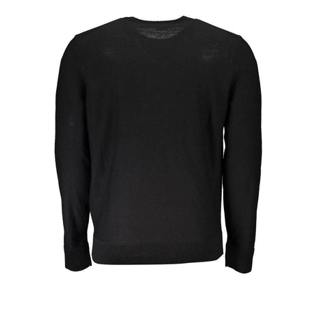 Hugo Boss Black Wool Men Sweater - Hilstor