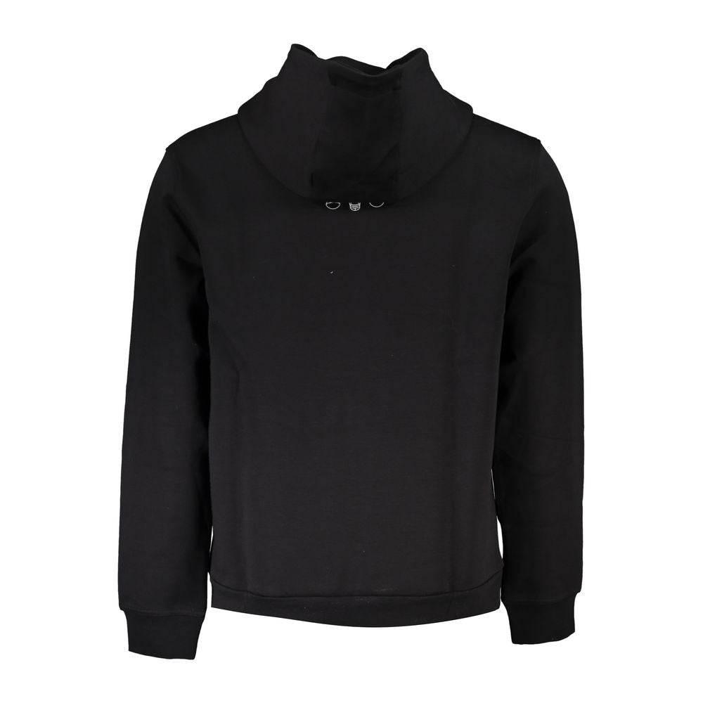 Hugo Boss Black Cotton Men Sweatshirt - Hilstor