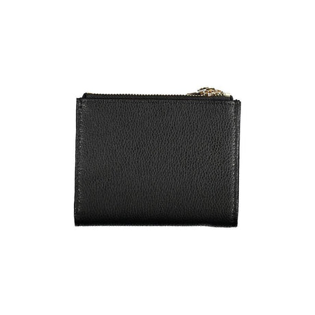 Patrizia Pepe Black Leather Wallet - Hilstor
